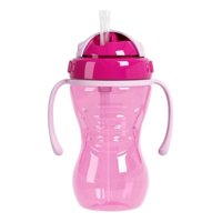 Genérico - Set 2 Vasos Entrenador Con Pajilla Con Asa Para Bebe Lau