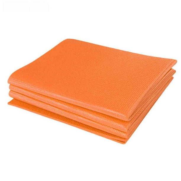 Esterilla de yoga y entrenamiento gruesa y plegable