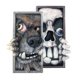 thumbnail image 2 of 2 Uds Sujetalibros De Monstruo Asomándose En La Escultura De Estantería Decoración De Halloween, 2 of 5