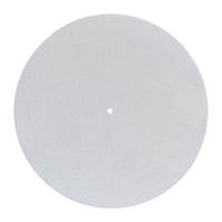 Magideal - Tapete Para Tocadiscos, Tapete Para Tocadiscos, Protector De Fieltro Con Amortiguación De , 12 Pulgadas, Mejora El Sonido, Almohadilla Para D Blanco
