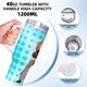thumbnail image 5 of Kim Possible Vaso aislado de acero inoxidable con asa, diseño temático, regalo para familia, amigos y fans; incluye pajita y encaja en el portavasos estándar, 40 oz, 5 of 6