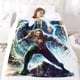 thumbnail image 5 of Aquaman anti-pilling, suave, ligera, esponjosa y acogedora de lujo para hogar y cocina – Perfecta para niños y adultos,80X100cm, 5 of 6