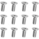 thumbnail image 1 of 12 tornillos de acero inoxidable para rotor de disco de freno, 93600-06014-0H, kit de tornillos y pernos de retención delanteros y traseros, repuesto para Acura, K3, City, Civic, Accord y Odyssey., 1 of 6