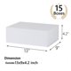 thumbnail image 2 of Caja de regalo MUMUPACK pack de 15, 33 × 23 × 11 cm, cierre magnético blanco, 2 of 7