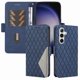 thumbnail image 1 of Funda Cartera para Samsung Galaxy S25 con Tarjetero Soporte y Correa Azul, 1 of 6