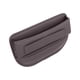 thumbnail image 2 of Organizador para espacio de asiento de coche, soporte para teléfono de almacenamiento, ranura de cuero PU, relleno de espacio, organizador de consola Marron oscuro, 2 of 5