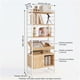 thumbnail image 5 of Repisa Biblioteca Organizador Estante Puerta Delizante 160cm Marrón, 5 of 8