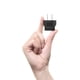 thumbnail image 4 of Adaptador de enchufe Unidapt de EU a US tipo A, paquete de 6, negro, 4 of 4