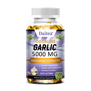 Daitea Nutrition - Aceite De Ajo Garlic Oil Extracto De Ajo 5000Mg 120 Softgels
