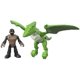 thumbnail image 2 of Dinosaurio pterodáctilo de juguete de Jurassic World con figura de mercenario, 2 of 6