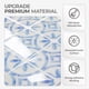 thumbnail image 5 of Walanz 5 láminas de azulejo adhesivo para salpicadero, baldosas de pared autoadhesivas 3D, 12"x12" Premium, baldosas autoadhesivas para cocina, baño y chimenea (Ladrillo azul), 5 of 9