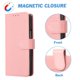 thumbnail image 4 of Funda Cartera para Samsung Galaxy Z Fold 6 Tarjetero Soporte Magnético y Correa Rosa, 4 of 5