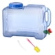 thumbnail image 3 of Contenedor de agua de capacidad de 8L, cubo de agua con tanque de espiga, jarra de almacenamiento de agua para acampar, para picnic, conducción, Sin tapa de agujero., 3 of 5