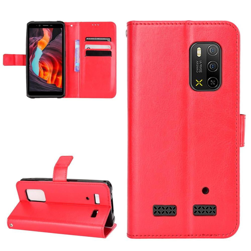 Foxdock - Funda Tipo Libro Para Ulefone Armor X10/x10 Pro, Cartera Todo‑en‑uno, Funda Multifuncional Con Tarjetero Y Correa De Muñeca Desmontable
