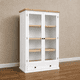 thumbnail image 3 of Vitrina "Horizon" de Madera Natural Vitrina Gran Formato - Blanco - 120x35x180 cm, 3 of 3