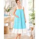 thumbnail image 1 of Vestido de Toalla para Mujer con Bolsillo y Tirantes M, 1 of 6