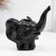 thumbnail image 3 of Maceta Cerámica Elefante Negro Decoración Jhn, 3 of 3