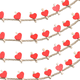 thumbnail image 2 of 25pcs Red Heart Love Wooden Clothespins - Perfect for Home Decor, Weddings, Birthdays & More!, 2 of 4