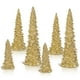 thumbnail image 1 of Figuras de árbol de Navidad Pangda, resina dorada, 28, 22, 18 cm, 1 of 3