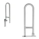 thumbnail image 3 of Barra de Seguridad y Soporte Retráctil Abatible de Acero para Baños, 3 of 3