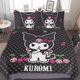 thumbnail image 1 of Kuromi And My Melody Duvet Cover Set 3-Piece Bedding Set Soft Warm And Comfortable Soft Bed Set for Bedroom All Season, 1 of 5