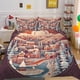 thumbnail image 1 of Christmas Gifts Santa Claus Quilt Duvet Cover Set Children Bedspread Kids3-Piece Bedding Set, 1 of 5