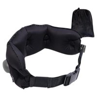 Bothyi - Almohada De Viaje Para Avión Almohada De Cuello De Regalo Liviano Para El Tren De La Oficina Del Automóvil Negro