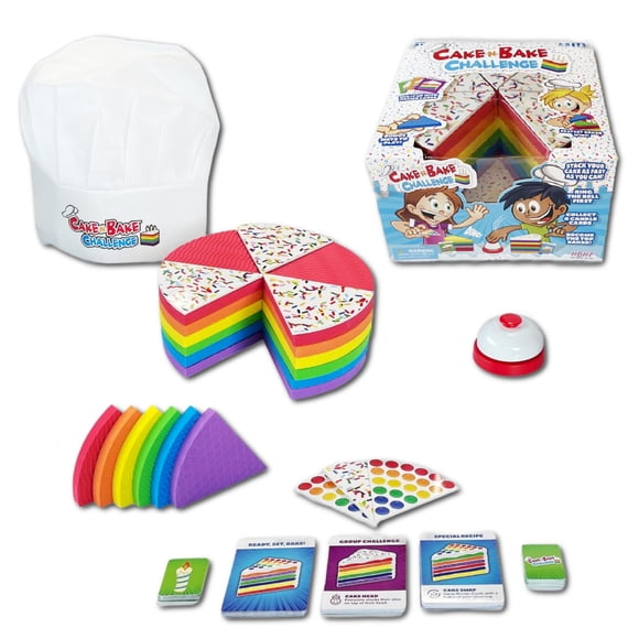 Juego de mesa The Eggmazing Egg Decorator Cake-N-Bake Challenge
