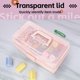 thumbnail image 5 of Organizador TERGOO 32 cm 3 Capas Rosa Ajustable, 5 of 6
