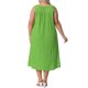 thumbnail image 3 of Agnes Orinda Vestido de Verano sin Mangas con Cuello en V para Mujer de Talla Grande, Vestidos Informales de Largo Medio, Talla 3X, Verde Hierba, 3 of 6