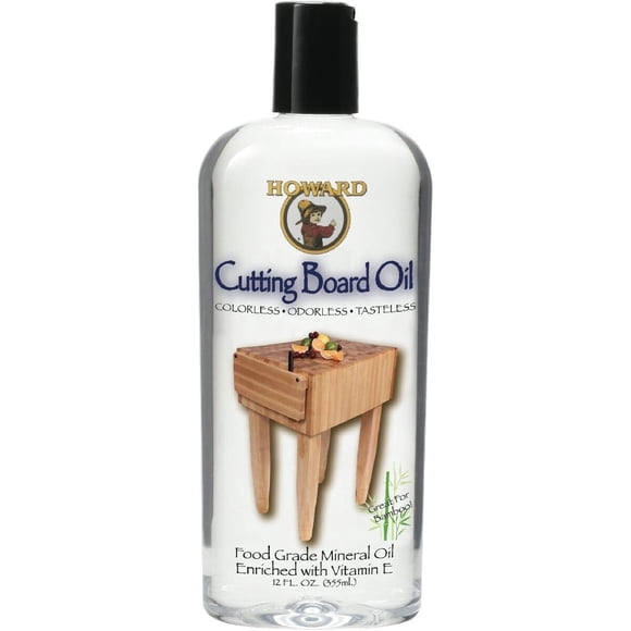 Howard Products Food Grade Mineral Oil for Wood Cutting Boards