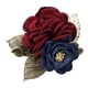 thumbnail image 1 of Estilo coreano Rose Flower Shawl Broche Pin Novio Ramillete de vino, 1 of 5