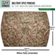 thumbnail image 3 of Poncho OCP Camo ligero de estilo militar de USGI Industries, 3 of 7