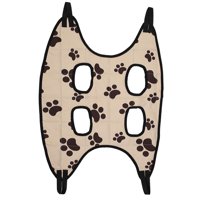 Magideal - Portable Dog Grooming Hamaca Bolsa De Sujeción Arnés Hamaca Ayudante Para Perros Medianos Suministros Para Mascotas Limpieza , Imprimir S