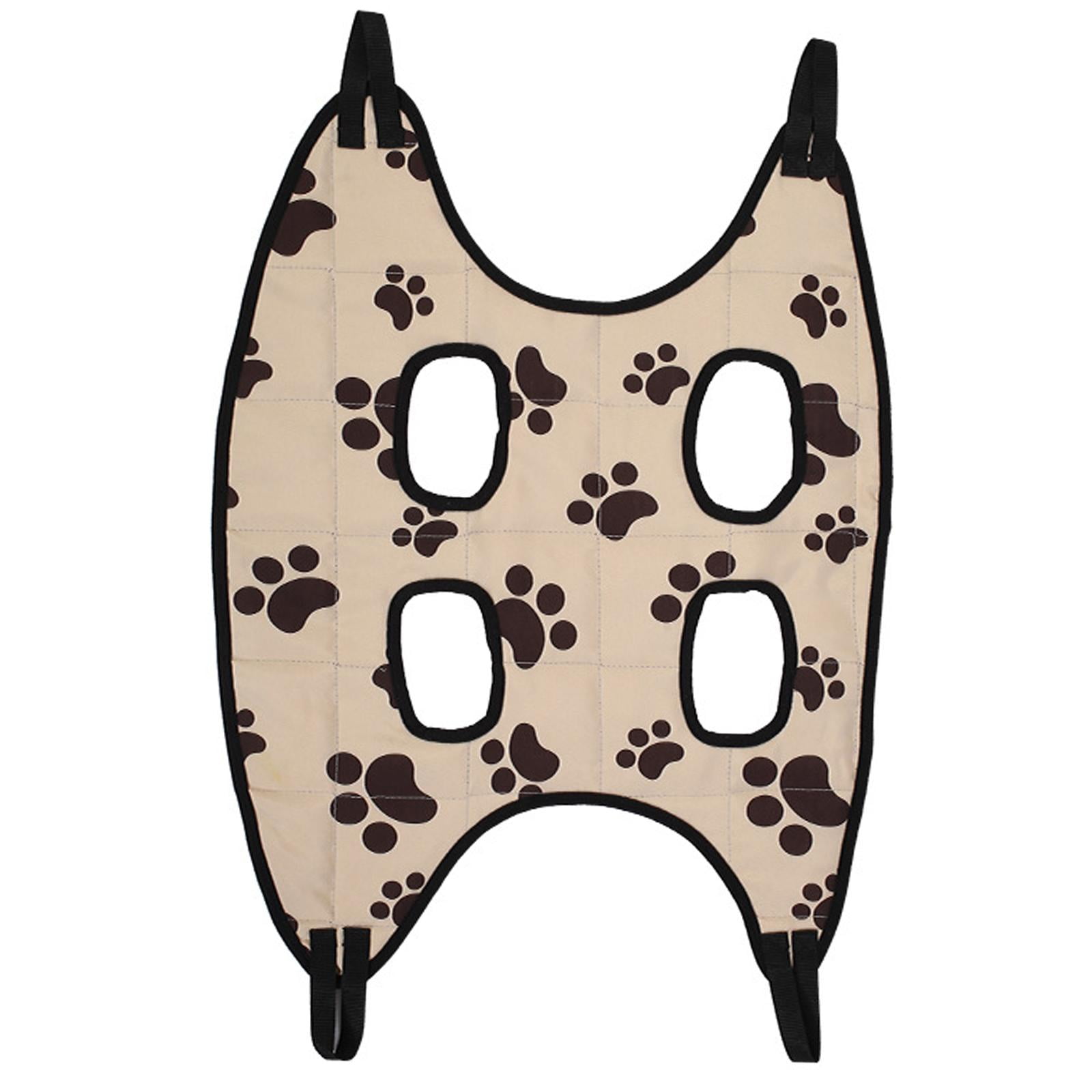 Magideal - Portable Dog Grooming Hamaca Bolsa De Sujeción Arnés Hamaca Ayudante Para Perros Medianos Suministros Para Mascotas Limpieza , Imprimir S