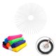 thumbnail image 1 of Cubiertas para radios de rueda COBIKE 23 cm blanco, paquete de 72, 1 of 9