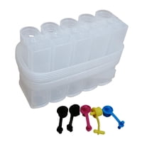 Magideal - Kits De Suministro Continuo De Tinta Kits De Tinta Cartuchos De Impresora Con Tanque De Tinta Exterior De Oficina De Peso Ligero Multiusos Resistentes