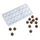 thumbnail image 2 of 2 Moldes Chocolate Moldes De Chocolate Policarbonato Trufa Gris, 2 of 10