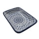 thumbnail image 1 of Plato Rectangular Loza Blanco 14.5cm, 1 of 2
