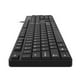 thumbnail image 3 of Teclado Alambrico USB 105 Teclas Negro SPK6254, 3 of 6
