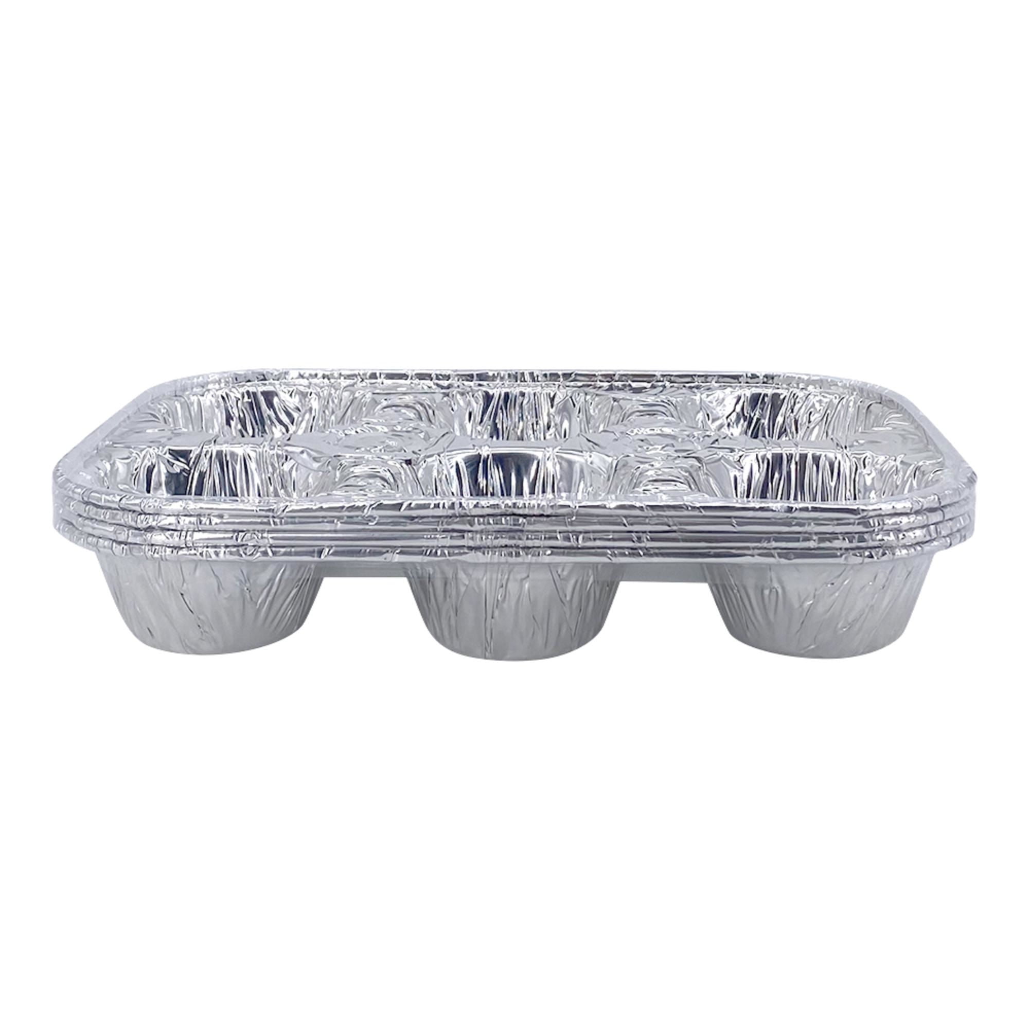 Haus - Fuente De Aluminio 4 Unidades Con 6 Cupcakes De 80*6Ml