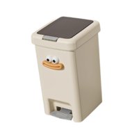 Magideal - Contenedor De Basura, Bote De Basura Con Pedal Para Cocina Con Tapas Tipo Prensa, Bote De Basura Con Pedal, Cesto Para Basura De Cocina Para La 20 Litros