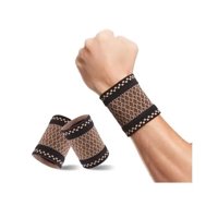 Genérico - Muñequera De Compresión Protectora De Cobre Ajustable L