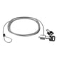 thumbnail image 1 of Cable de seguridad CTA Digital de acero galvanizado de 10 pies con cierre de ranura en K, 1 of 3
