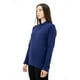 thumbnail image 3 of Polera Pique Quebec Manga Larga Azul Mujer, 3 of 6