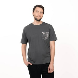 Truval - Polera Con Bolsillo Gris Oscuro 2Xl