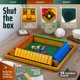 thumbnail image 3 of Tablero de madera Shut The Box Game para 4 jugadores, 35 cm, 3 of 9