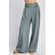 thumbnail image 1 of Pantalones de Punto de Rizo Lavados con Minerales, 1 of 5