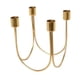 thumbnail image 3 of Candelabro De Metal Candelabros Sala De Estar Hogar Chimenea Candelabros Cónicos Aureate, 3 of 3