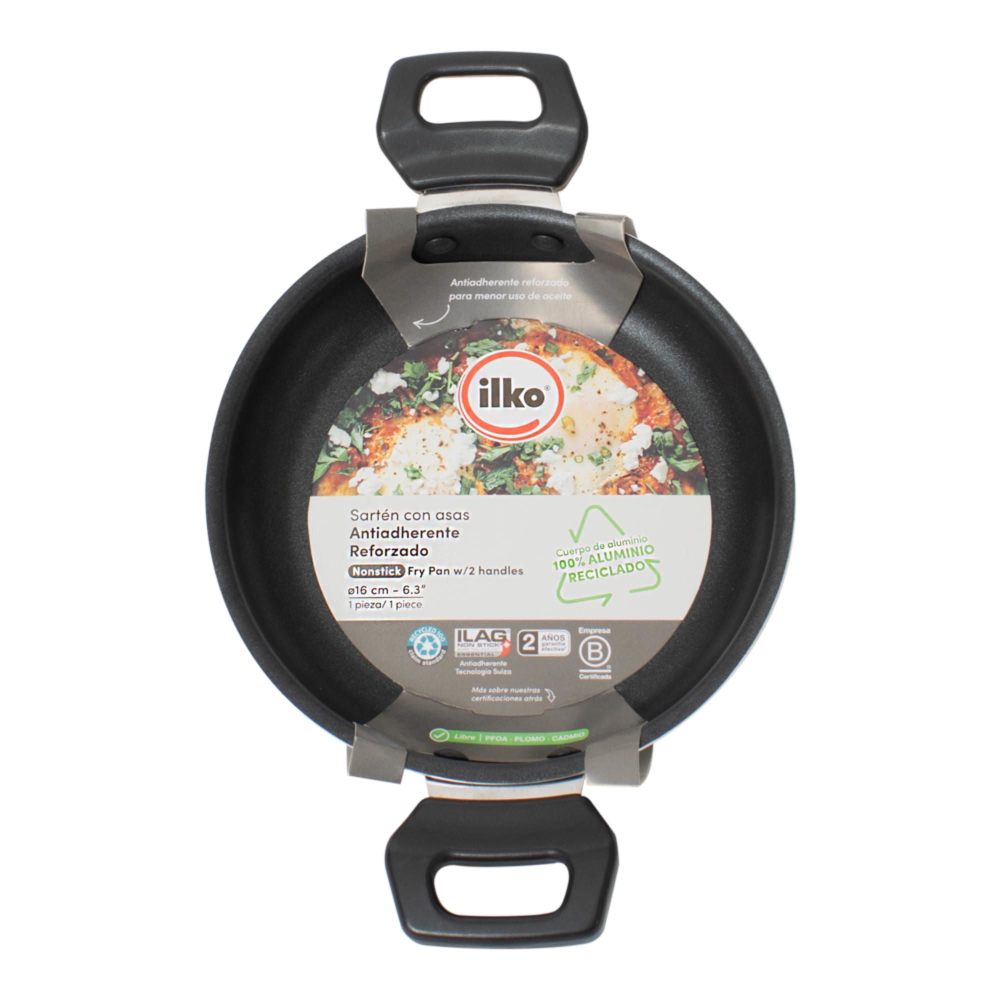 Ilko - Paila 16 Cm Every Day Aluminio Reciclado Gris 1 Piezas